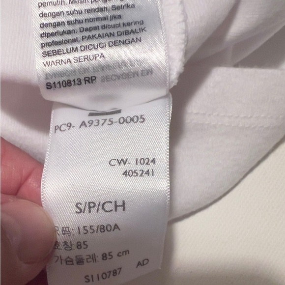 NWT Levi's Women ORACLE SHRUNKEN RINGER T-SHIRT Size Small Petite (E2) - Picture 7 of 7